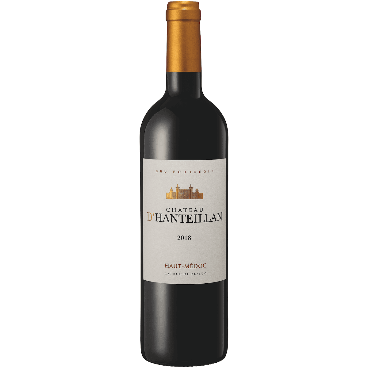 CHÂTEAU D'HANTEILLHAN 75CL ROUGE 2018- HAUT MEDOC CRU BOURGEOIS