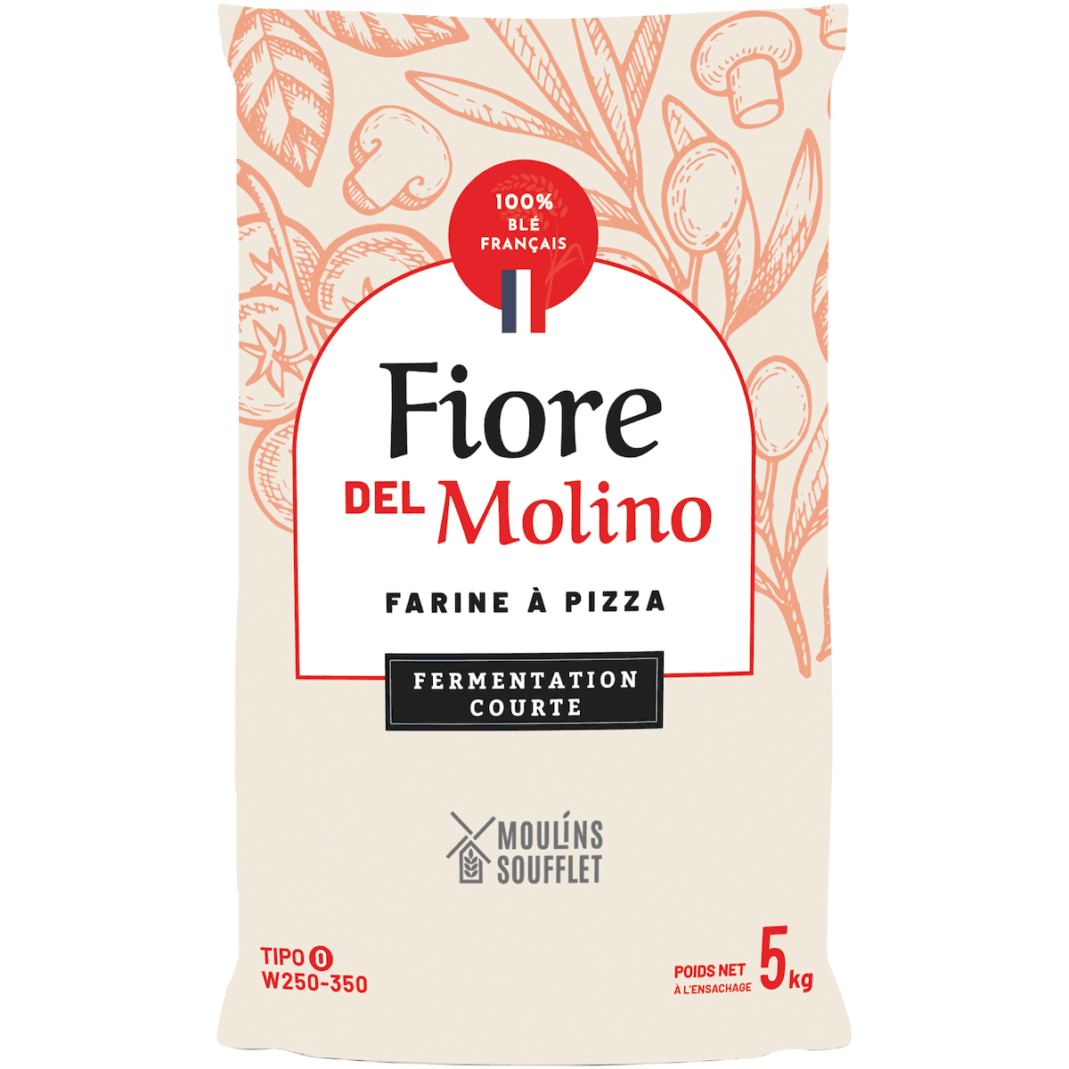 FARINE A PIZZA COURTE FERMENTATION 5KG