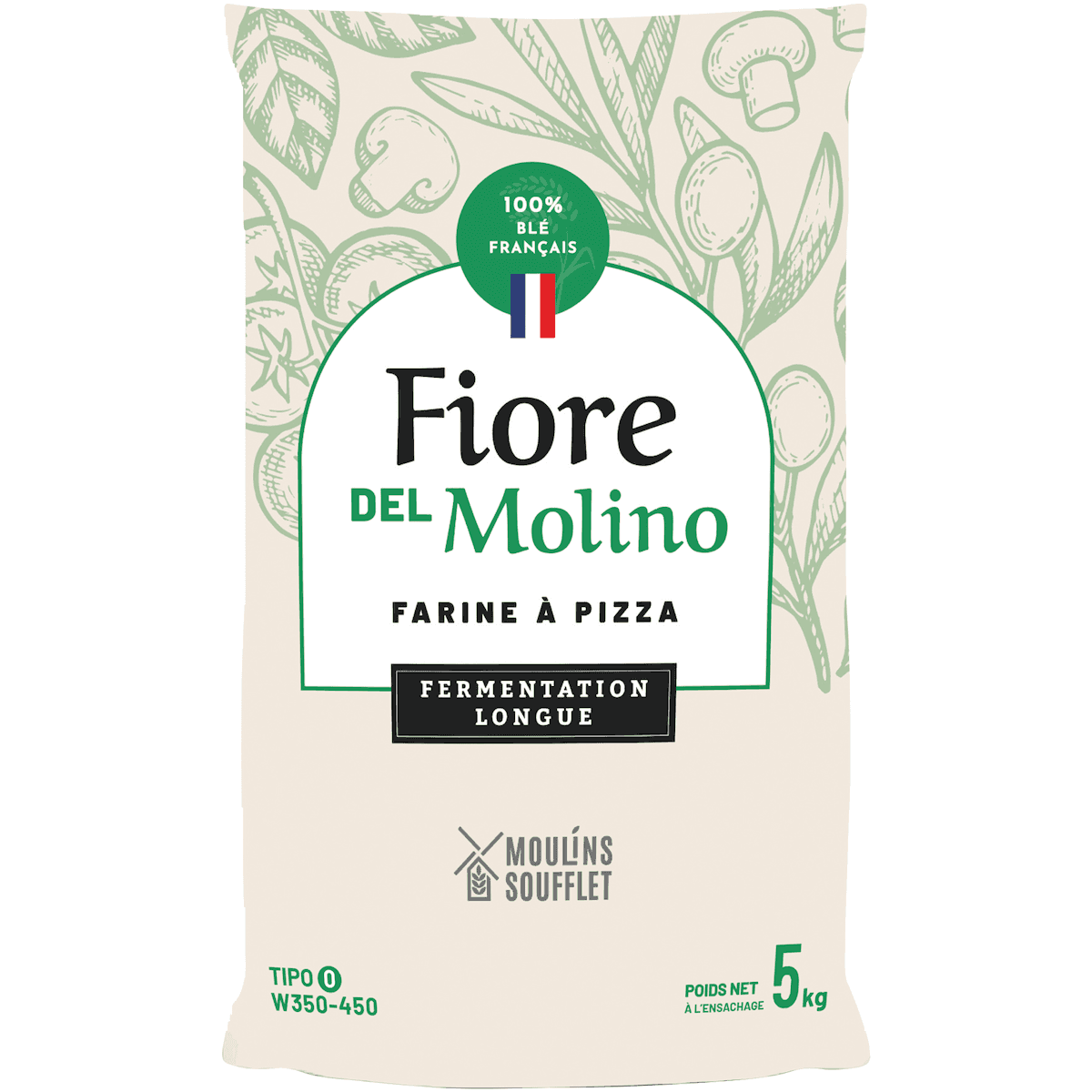 FARINE A PIZZA LONGUE FERMENTATION 5KG