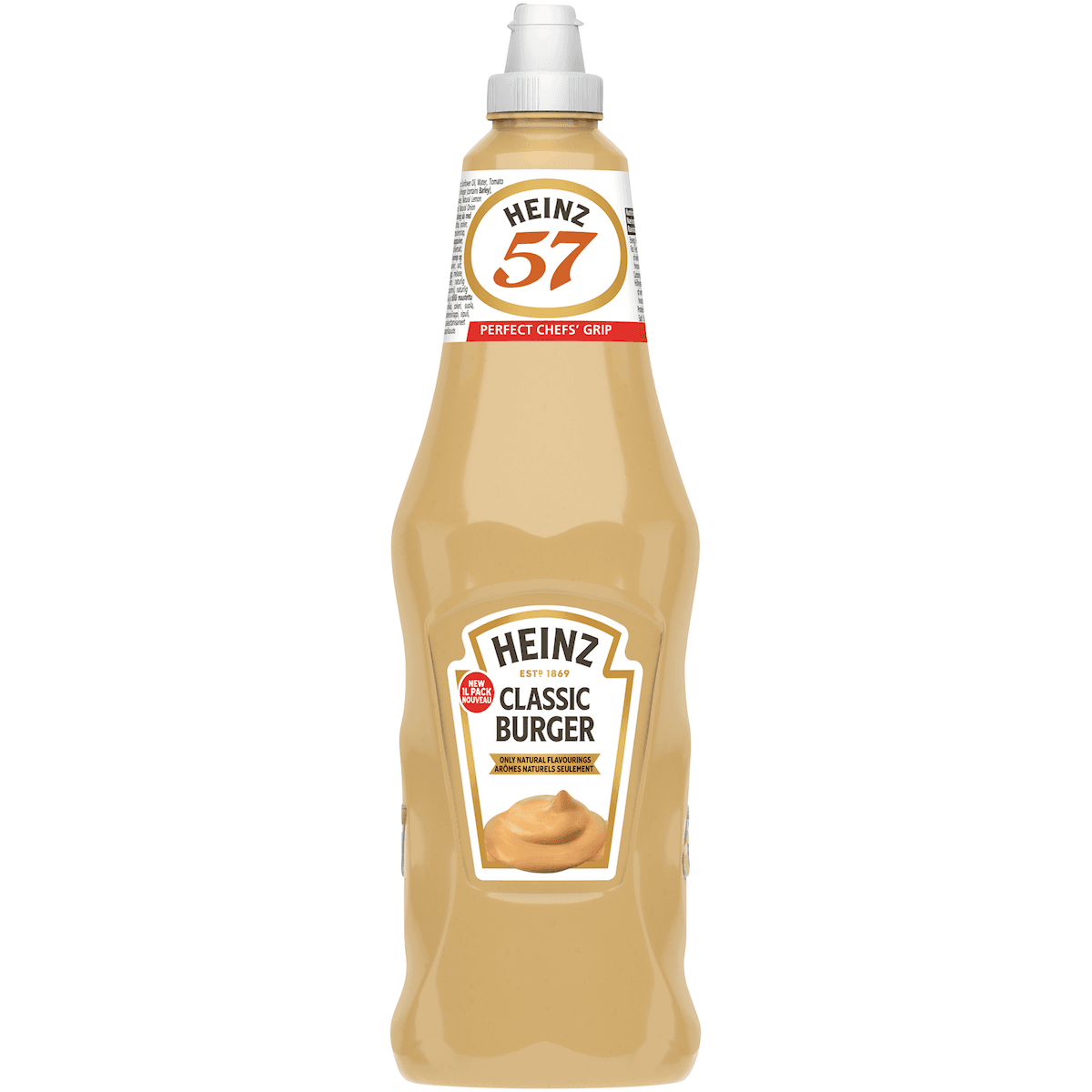 SAUCE CLASSIC BURGER FLACON SOUPLE TOP UP 1L