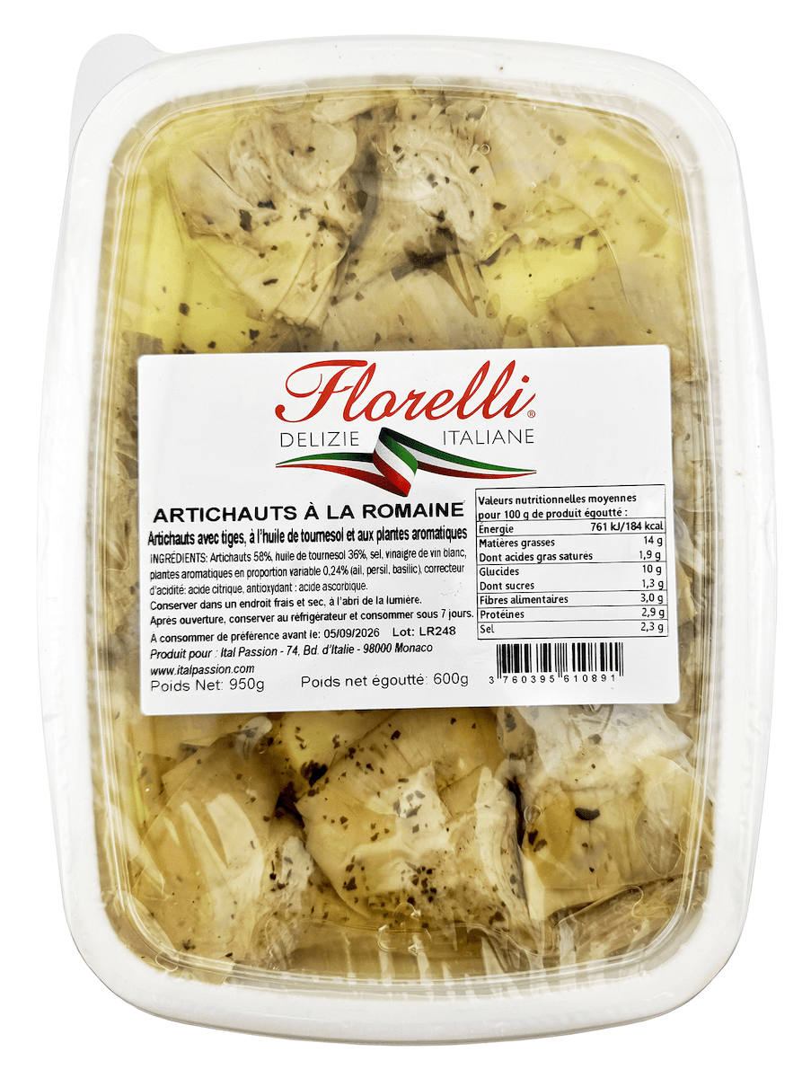 ARTICHAUTS A LA ROMAINE 950G