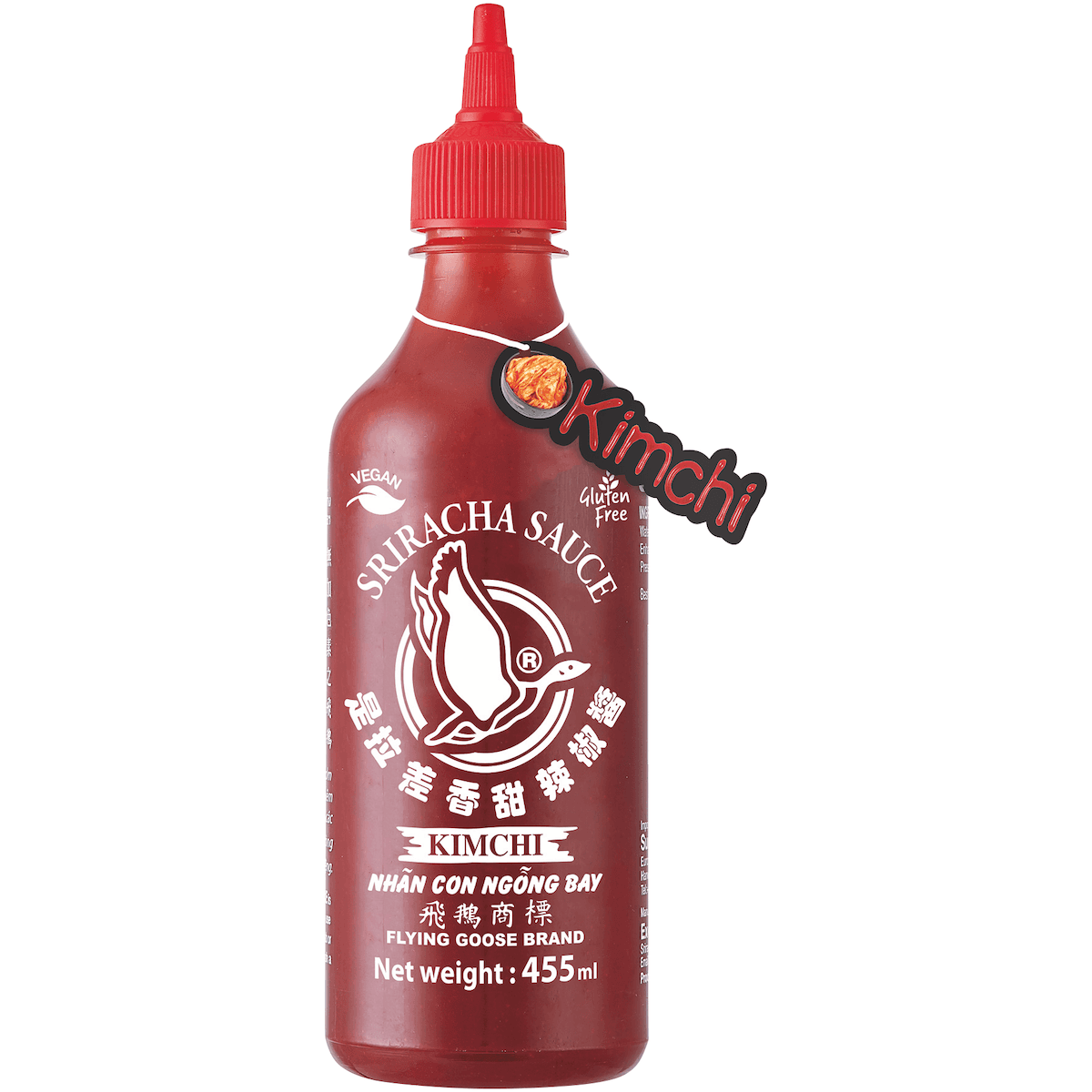 SAUCE CHILI SRIRACHA KIMCHI  455ML