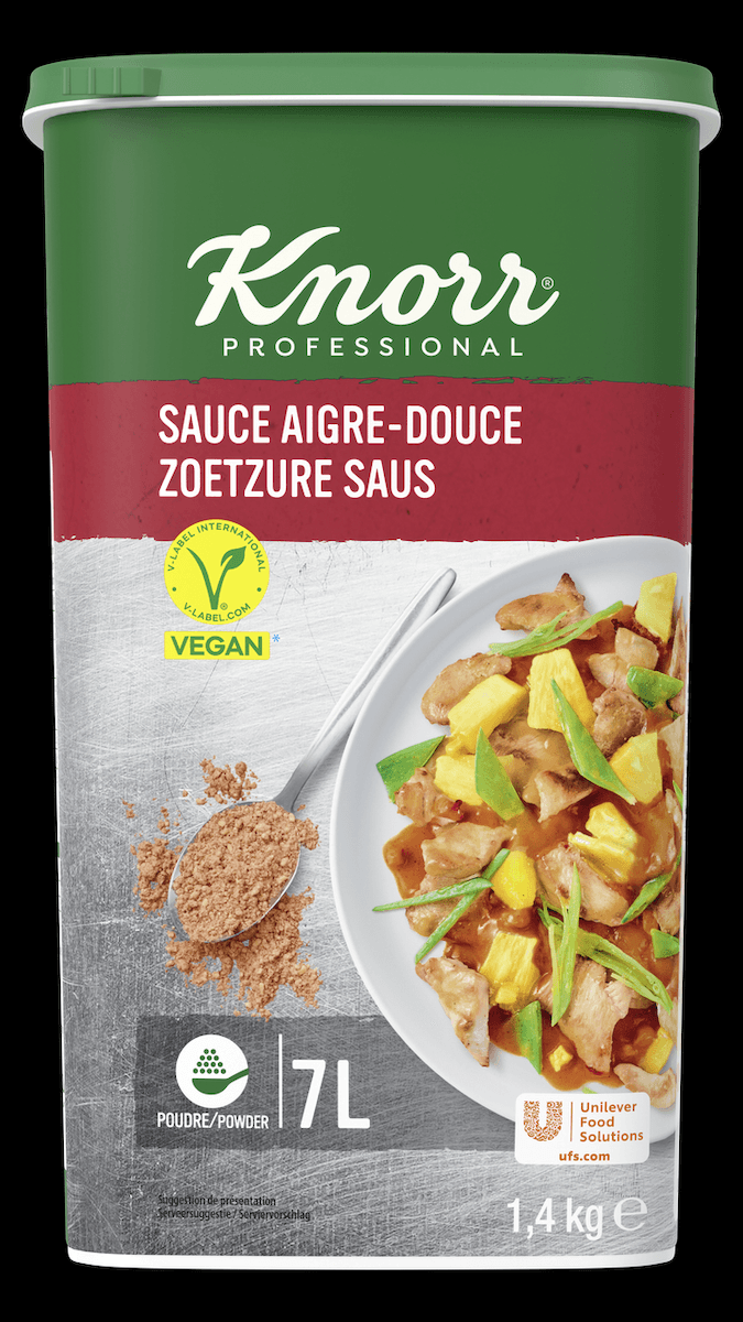 SAUCE AIGRE DOUCE DESHYDRATEE 1,4KG JUSQU'À 7L
