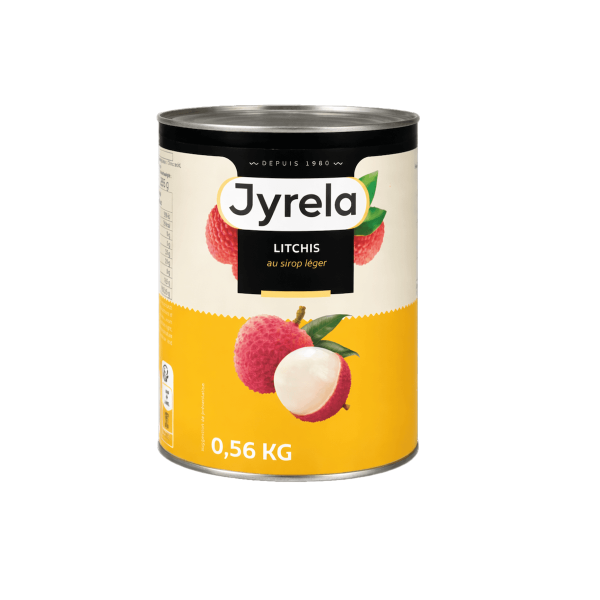 LITCHI SIROP LEGER BOITE 3/4