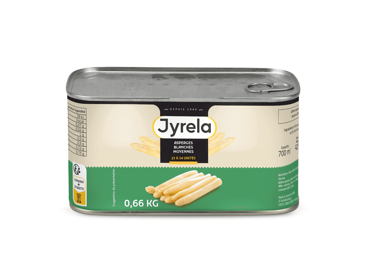 ASPERGE MOYENNE BOITE 25/34 4/4