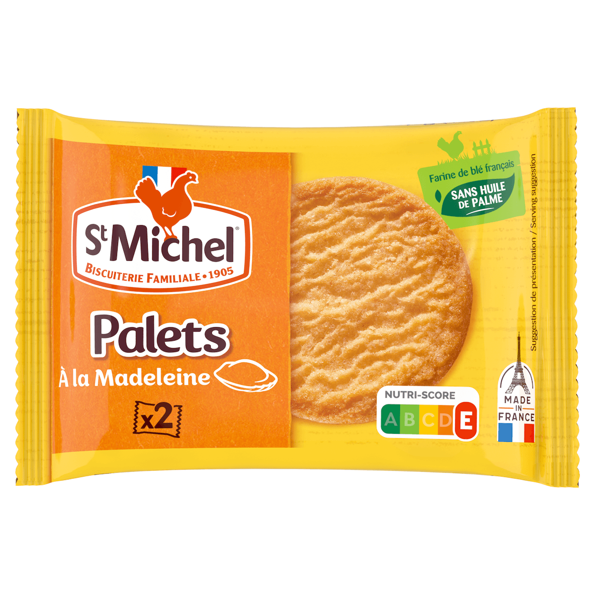 PALET MADELEINE SACHET DE 2