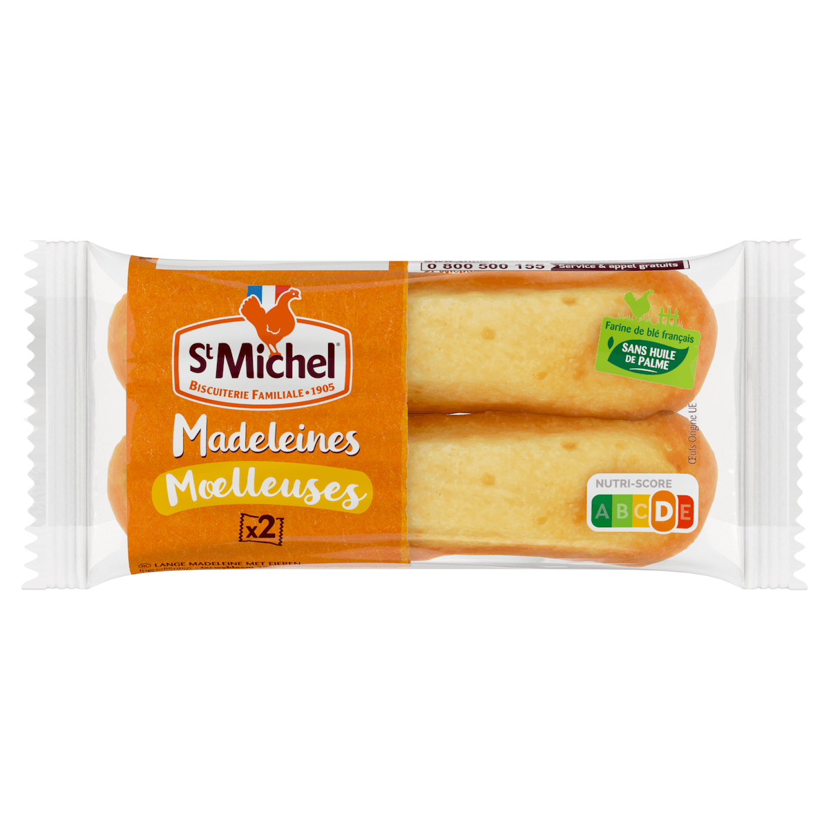 MADELEINE LONGUE MOELLEUSE SACHET DE 2X96