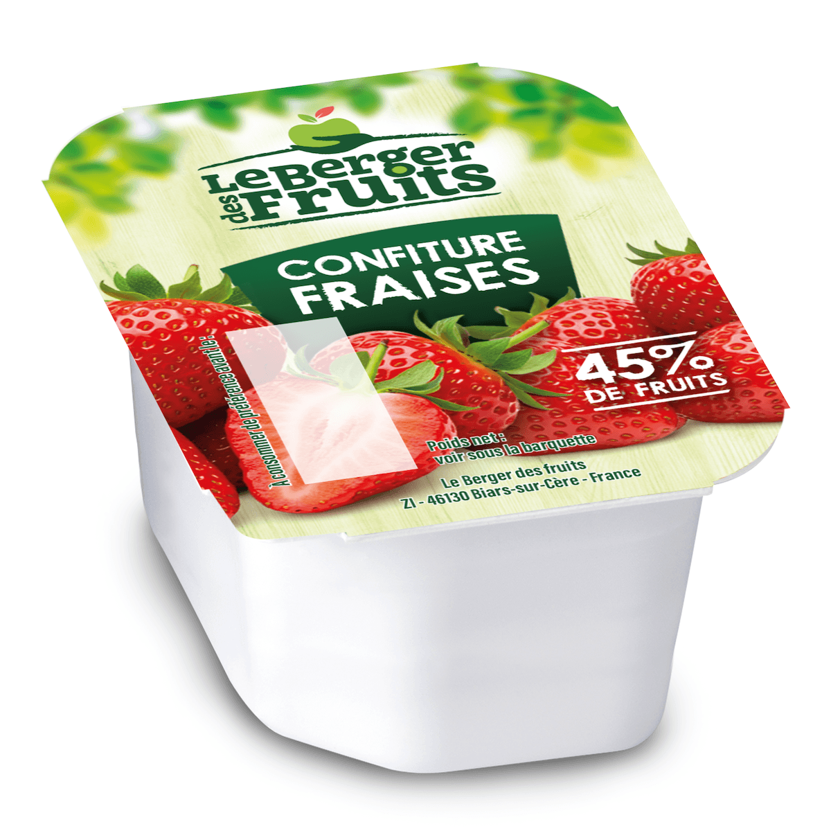 CONFITURE DE FRAISES 120X30G