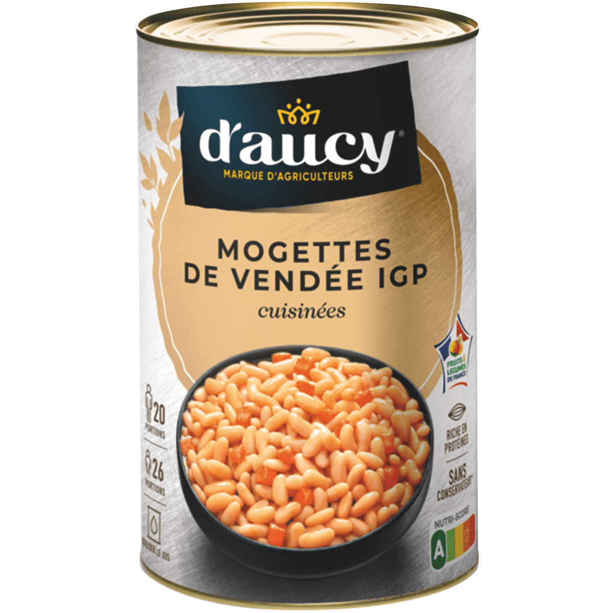 MOGETTES DE VENDEE CUISINEES IGP - BTE 5/1