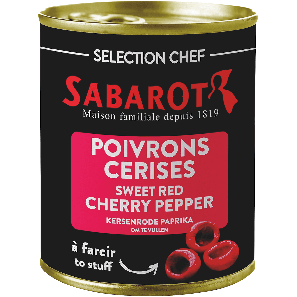 POIVRONS CERISES A FARCIR BOITE 4/4
