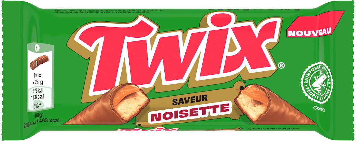 TWIX SAVEUR NOISETTES 46G